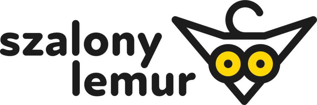 Szalony lemur - logo lemura